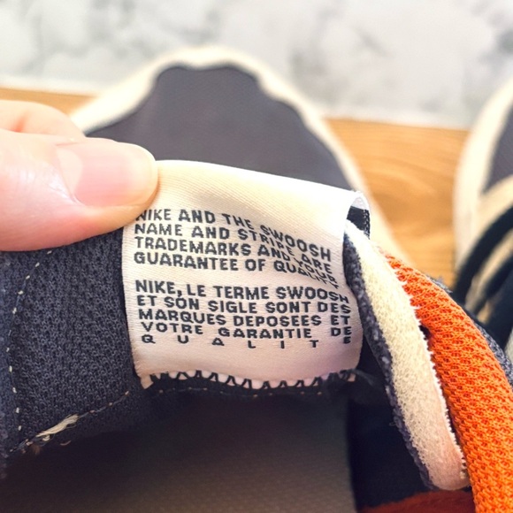 Nike DBreak-Type Navy Sail Orange N. 354 Sneakers Size US Men’s 11 - Picture 8 of 9